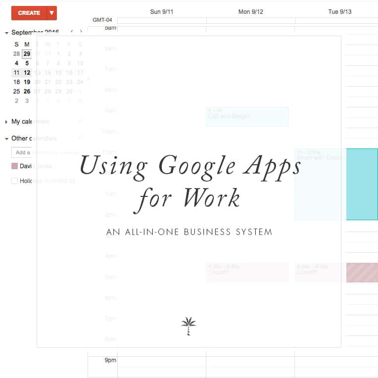 Google apps for work helps small businesses stay organized on a budget | Davey & Krista