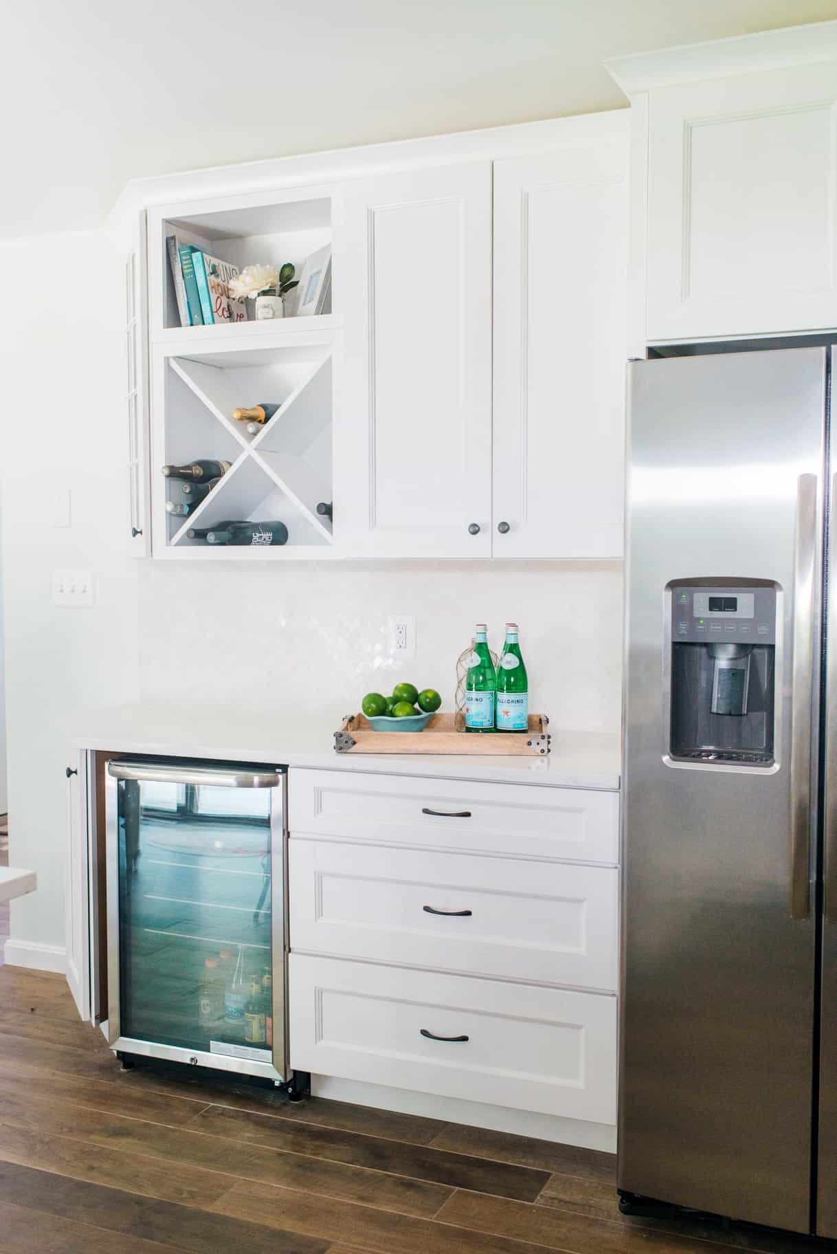 Coastal inspired kitchen renovation in Annapolis, Maryland by branding designers Davey & Krista Jones