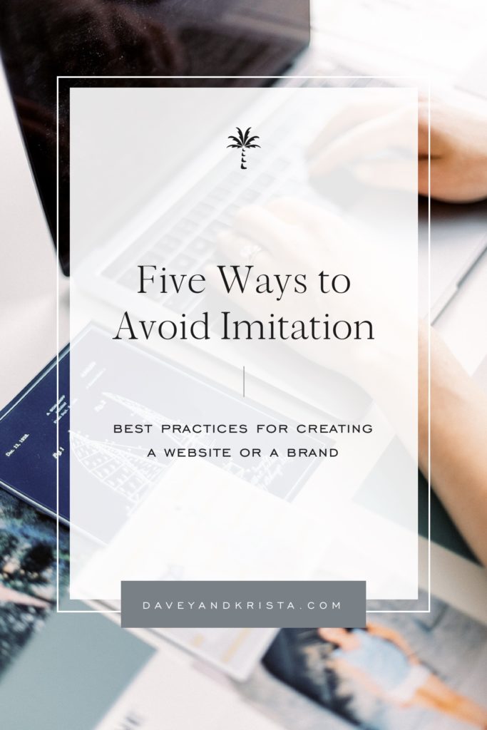 5 Ways to Avoid Imitation | Davey & Krista