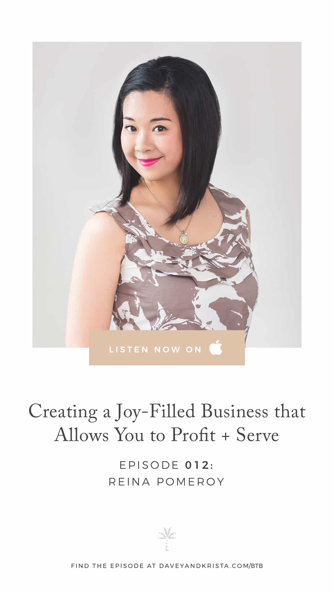 Creating a Joy-Filled Business that Allows You to Profit + Serve | Brands that Book | Davey & Krista