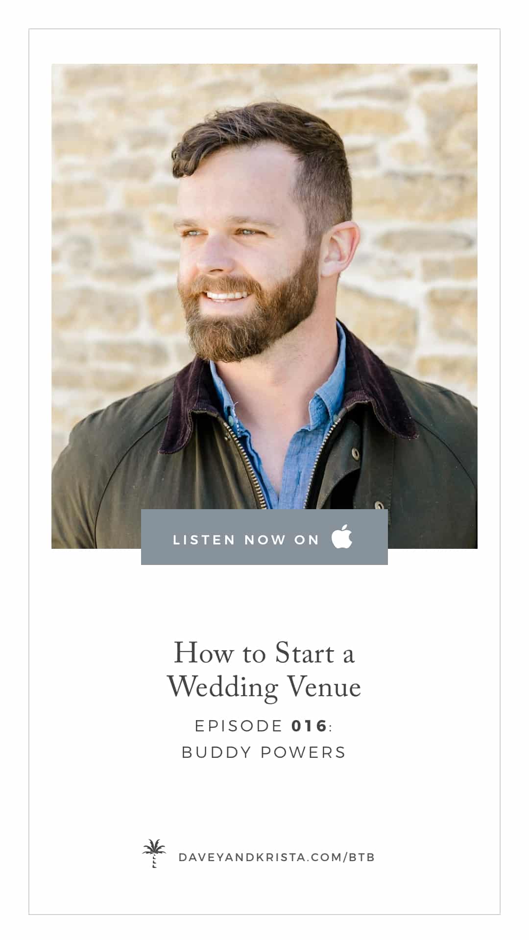 How to Start A Wedding Venue | Brands that Book Podcast with Davey Jones