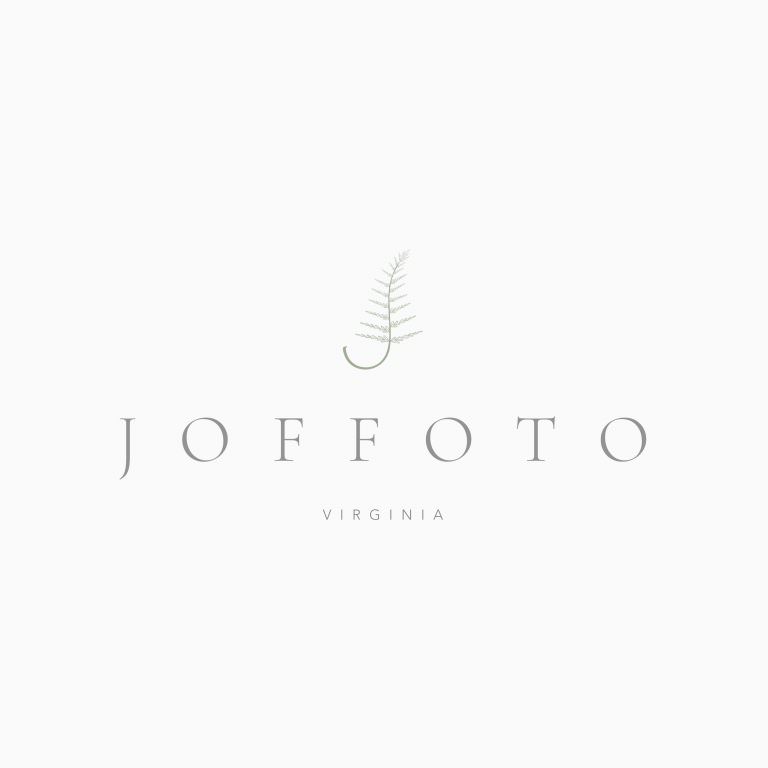Classic, elegant logo design for photographer Joffoto by Davey & Krista
