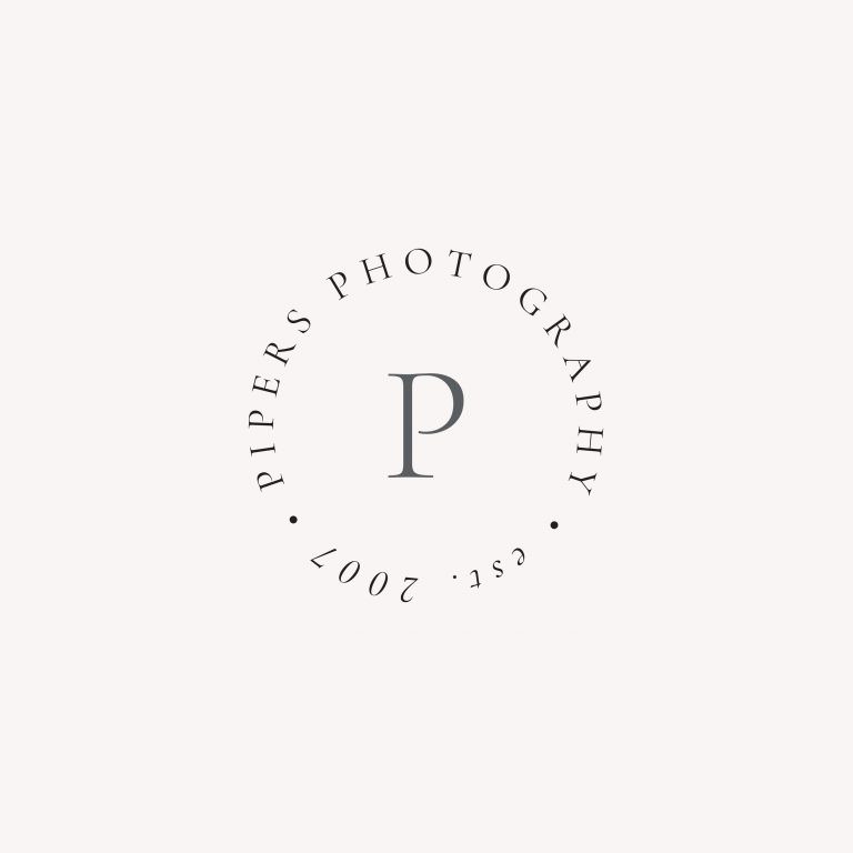 Coastal photography brand for Pipers Photography by Davey & Krista