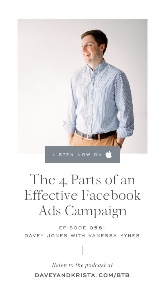 The 4 Components of an Effective Facebook Ads Campaign | Davey & Krista