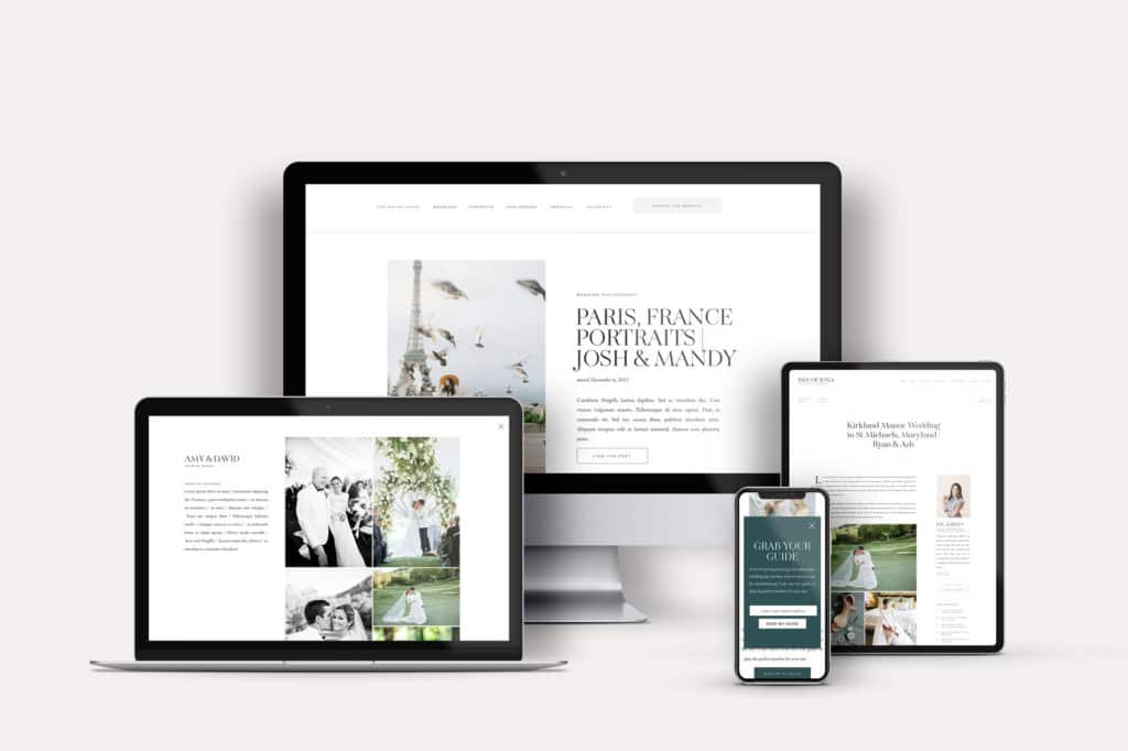 Showit Website Template for Designers, Creatives, Photographers