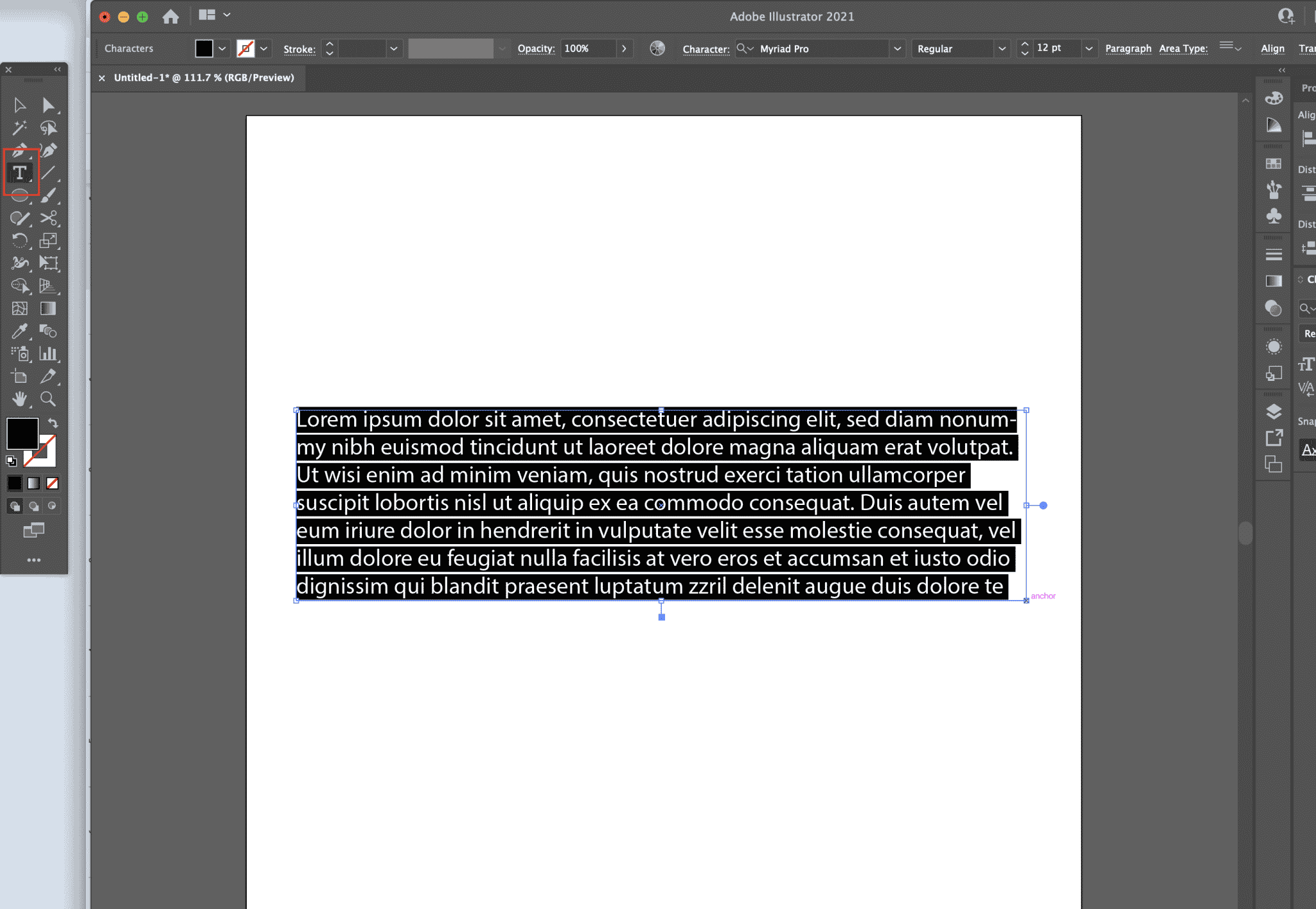 Creating a simple typographic logo in Adobe Illustrator