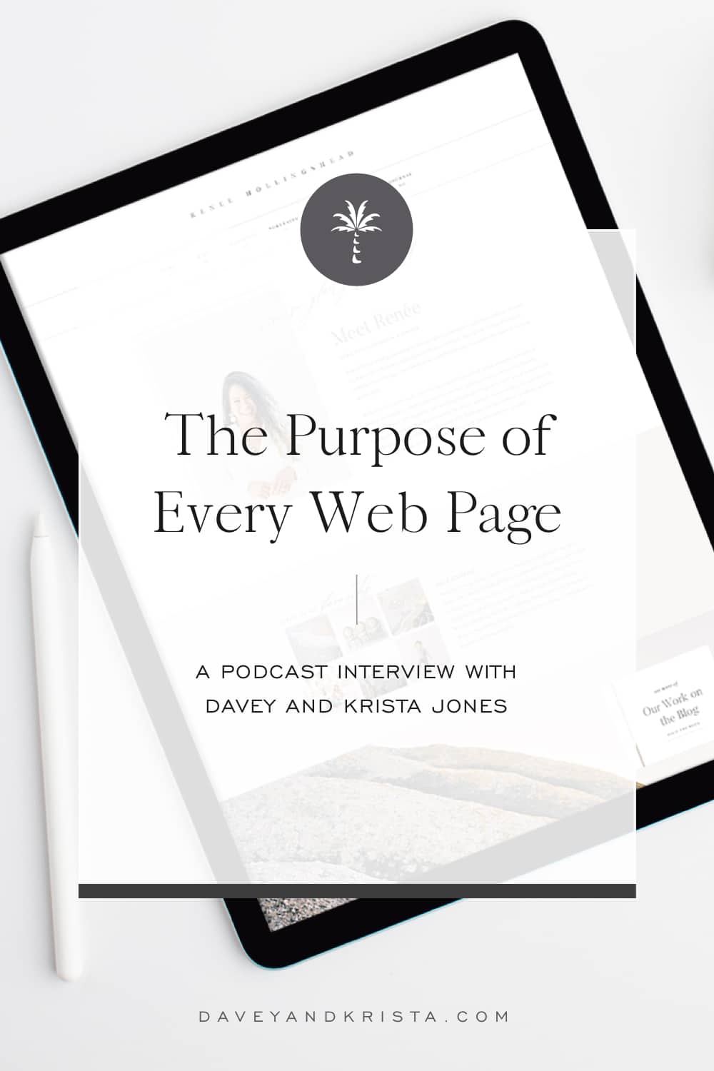 The Purpose of Every Webpage | Davey & Krista