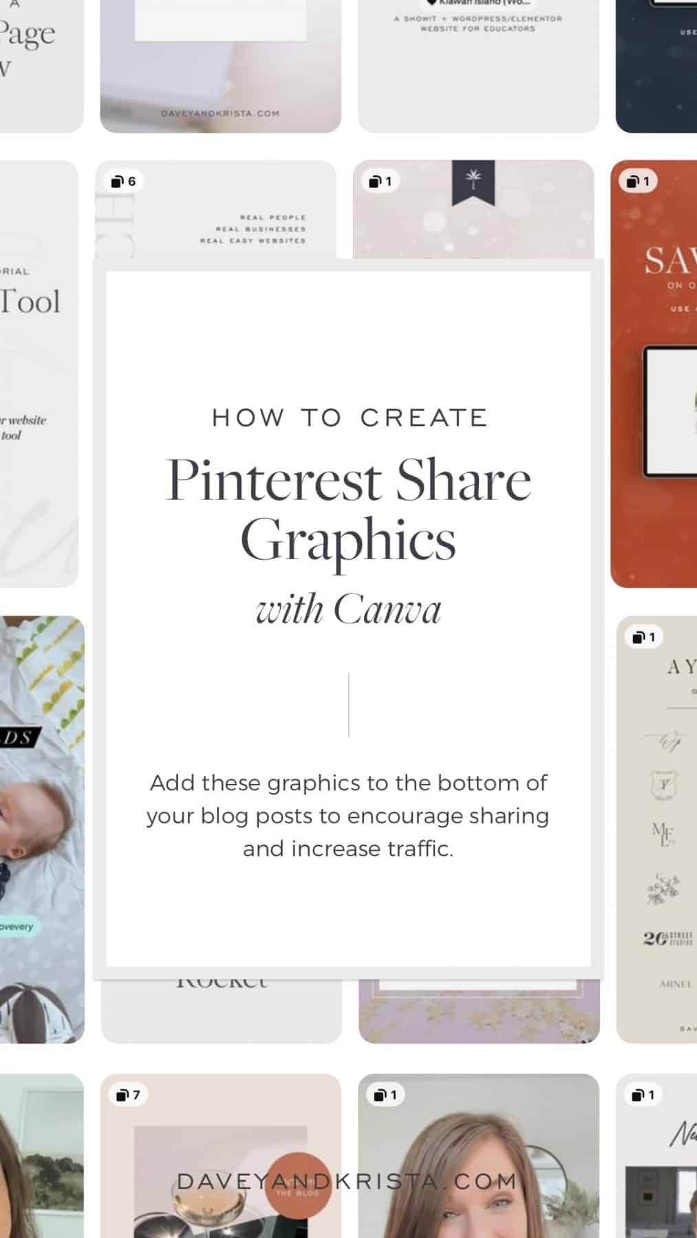 How to Create Pinterest Share Graphics with Canva