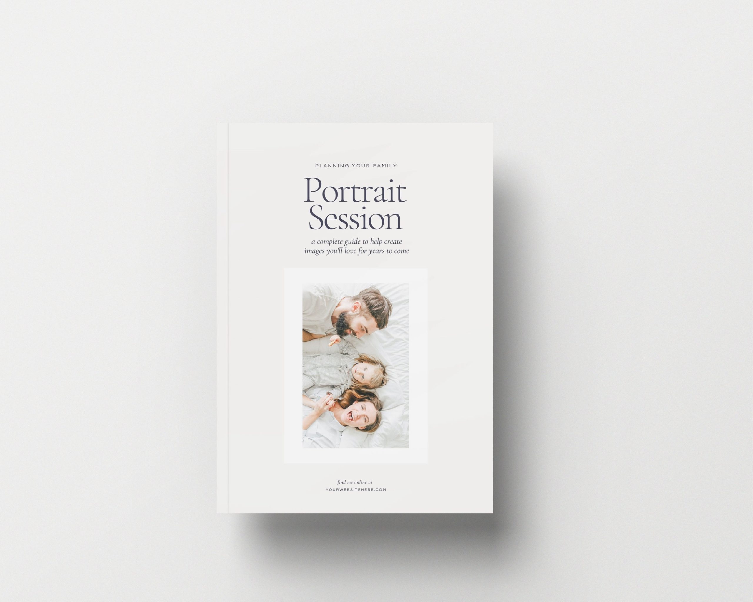Family Portrait Session Guide (for Canva)