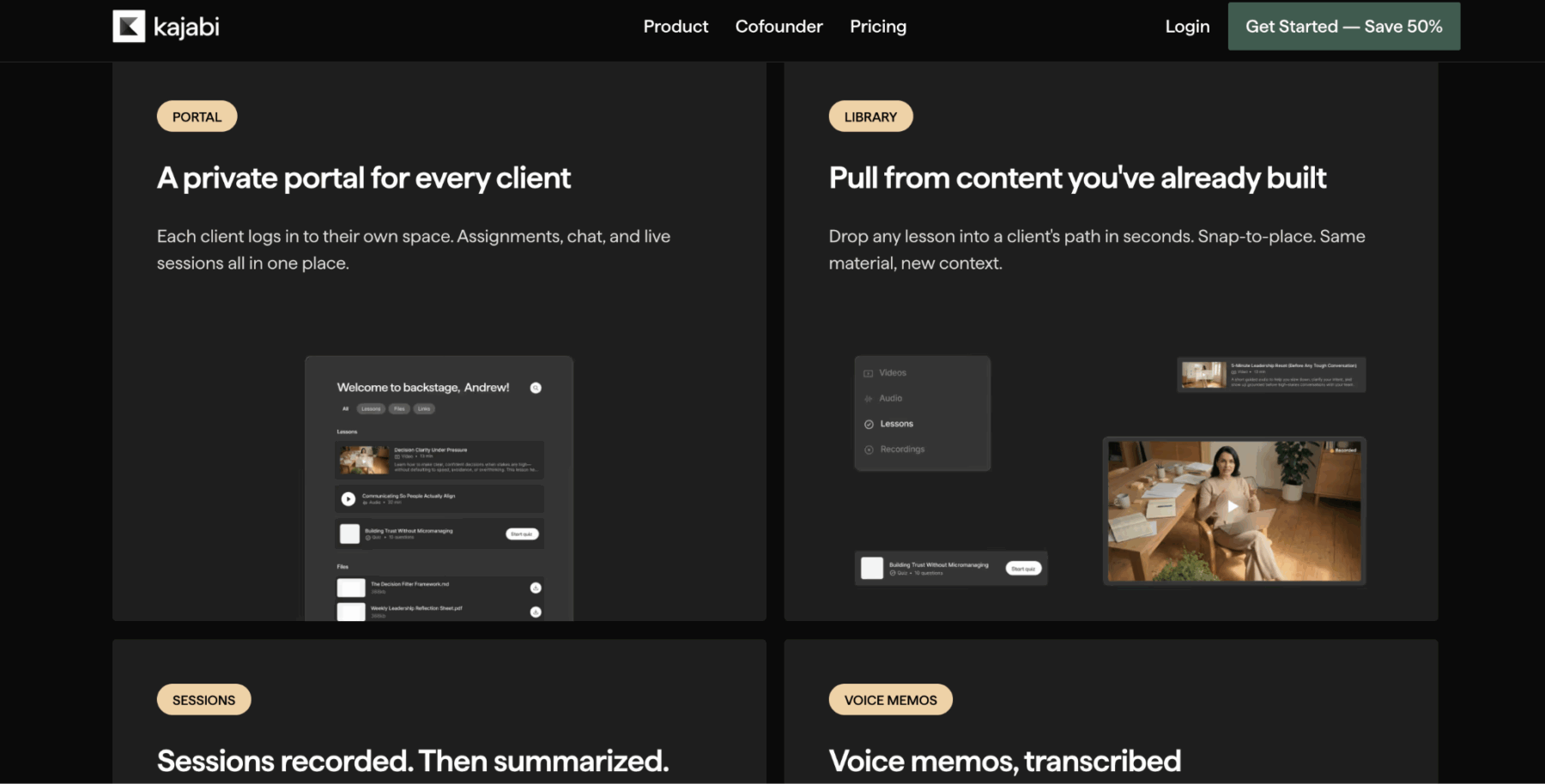 Creative software tech stack blog via Davy & Krista - Kajabi