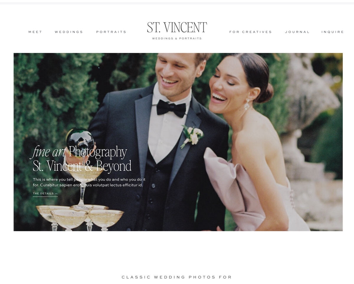 Q3 Website Audit Checklist: St Vincent Website Template via Davey & Krista