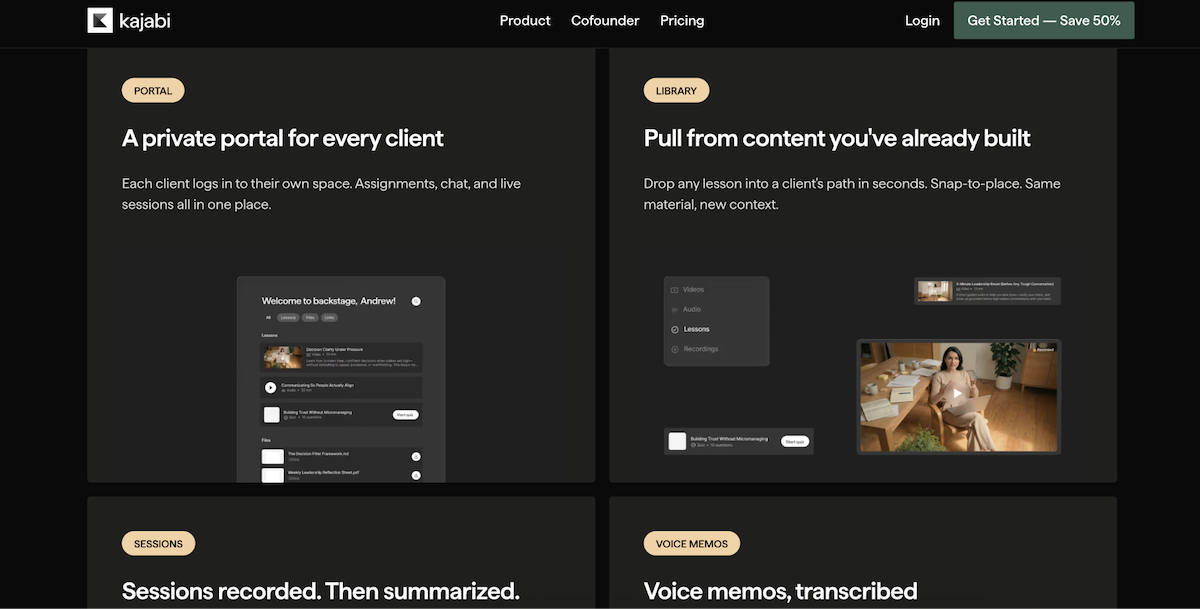 Creative software tech stack blog via Davy & Krista - Kajabi