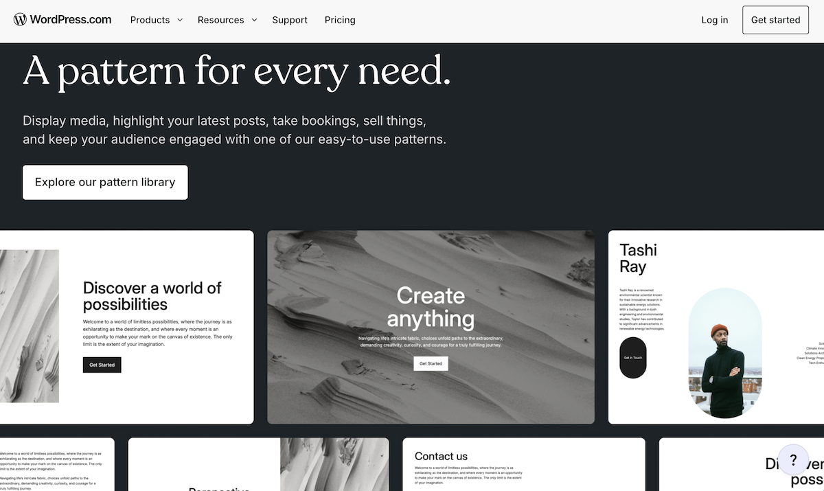 Showit vs Squarespace vs WordPress, WordPress features via Davey & Krista